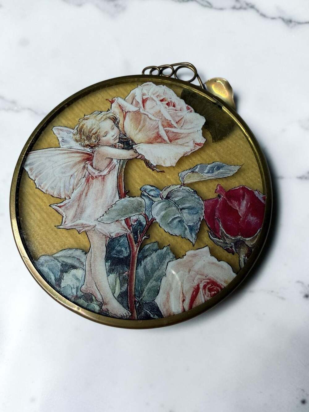 Vintage Cicely Mary Barker Flower Fairies Framed Wall Art Ornaments